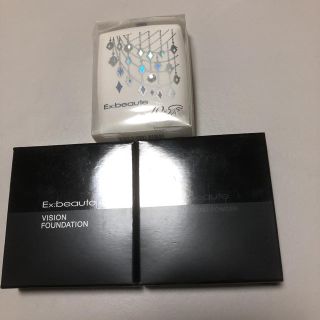 エクスボーテ(Ex:beaute)の【エクスボーテ⠀】新品未使用 2点 ケースなし(フェイスパウダー)