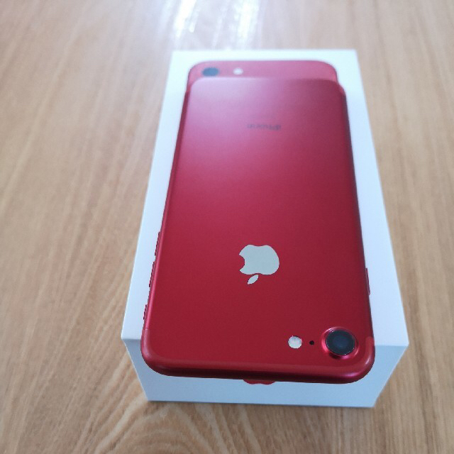 iPhone 7 256GB (PRODUCT)RED国内版SIMロックフリー - スマートフォン本体