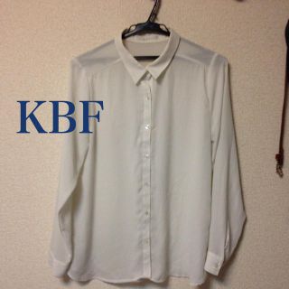 ケービーエフ(KBF)のシフォンシャツ KBF(シャツ/ブラウス(長袖/七分))