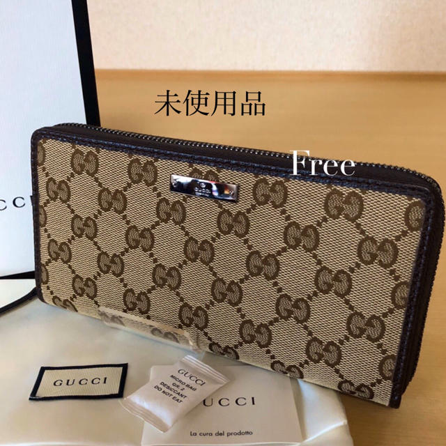 Gucci - GUCCI長財布、グッチ、グッチ財布、グッチ長財布、グッチラウンドファスナーの通販 by Free🍀即購入歓迎