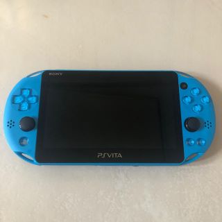 プレイステーションヴィータ(PlayStation Vita)のPS VITA ブルー(携帯用ゲーム機本体)