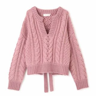 ジルスチュアート(JILLSTUART)のジルJILL🌸ミアハンドケーブルニット🌸新品タグ付き(ニット/セーター)