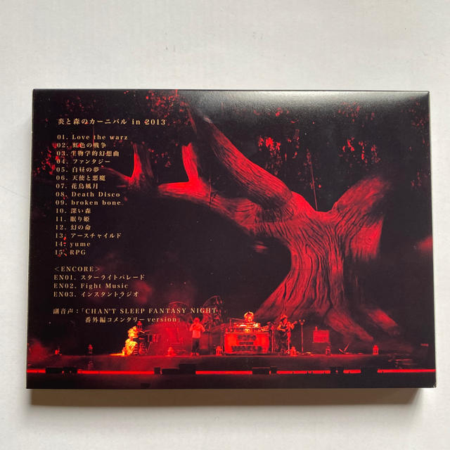 炎と森のカーニバル　in　2013 DVD エンタメ/ホビーのDVD/ブルーレイ(ミュージック)の商品写真