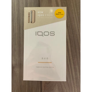 アイコス(IQOS)のIQOS 3 DUO ゴールド 未使用 未開封(タバコグッズ)
