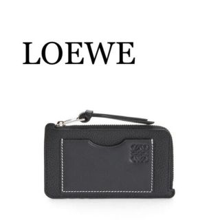 ロエベ(LOEWE)の【新品】LOEWE レア❤︎限定お値下げ！コイン/カードホルダーラージ ブラック(コインケース/小銭入れ)