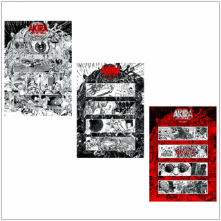 AKIRA ART OF WALL Sticker Set (3枚) 新品未使用(アニメ/ゲーム)