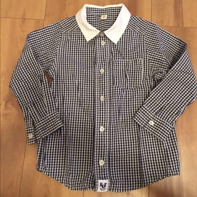 キッズ服男の子用(90cm~)チェックシャツ 120