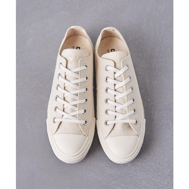 UNITED ARROWS(ユナイテッドアローズ)のUA別注☆CONVERSE☆ALL STAR OX MOLESKIN☆ホワイト レディースの靴/シューズ(スニーカー)の商品写真