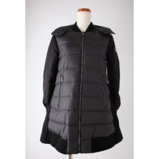 モンクレール(MONCLER)のMONCLERモンクレールBLOIS 12A チャコール（ブラック）(ダウンジャケット)