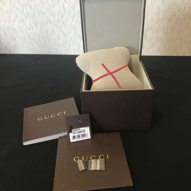 Gucci - GUCCI腕時計箱とパーツセットの通販 by のんのん shop