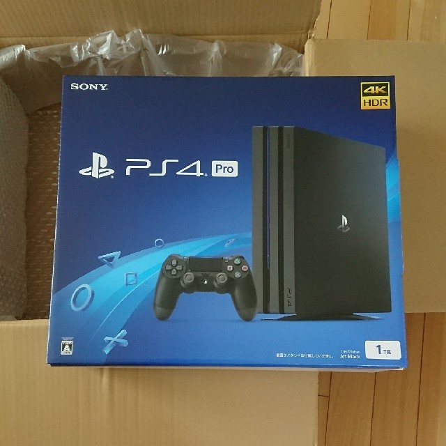 新品 ps4 pro 1TB ブラック