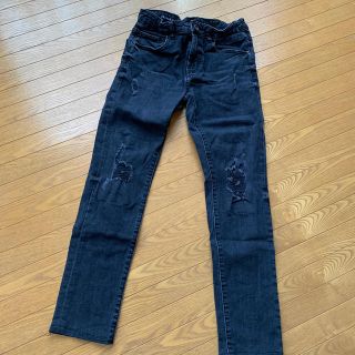 ザラキッズ(ZARA KIDS)のZARAキッズ デニム黒150(パンツ/スパッツ)