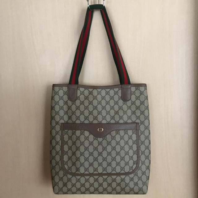 Gucci - オールド グッチ　トートバッグ  の通販 by ローズ's shop