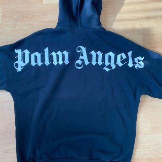 シュプリーム(Supreme)のpalm angels パーカー hoodie ロゴ　サイズM(パーカー)