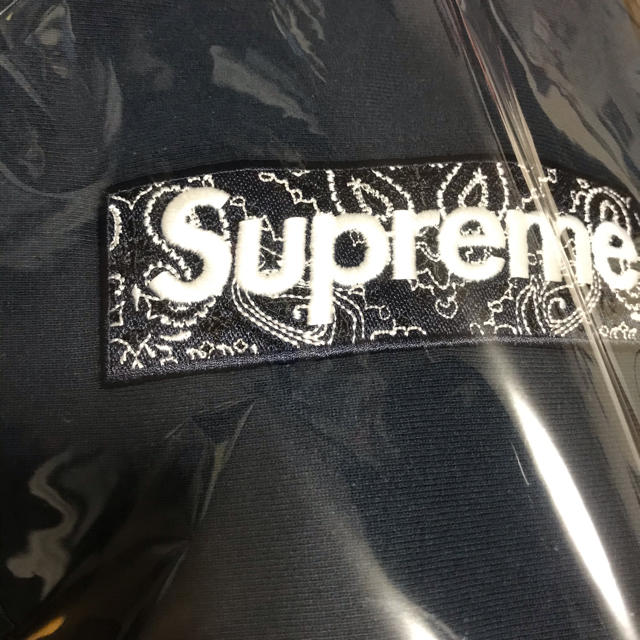 【L】Bandana Box Logo Hooded Sweatshir