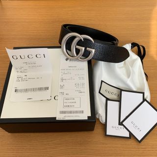 グッチ(Gucci)のGUCCI GGベルト シルバー gucci ベルト 85cm(ベルト)