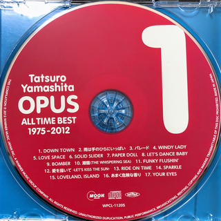 OPUS～ALL TIME BEST 1975-2012～（初回盤）