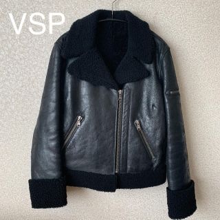 VSP/ヴィエスピー　ムートン　ライダーズ　★お値下げ★(ライダースジャケット)