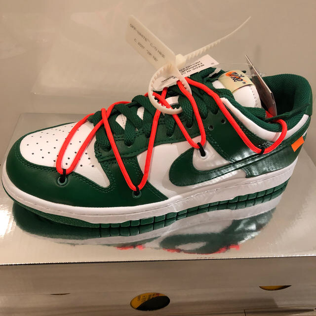 Nike off-white dunk low green size 26cm