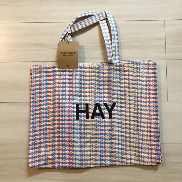 新品 HAY ヘイ 北欧雑貨 デンマーク 北欧家具 ショッパー トート 大容量 レディースのバッグ(トートバッグ)の商品写真