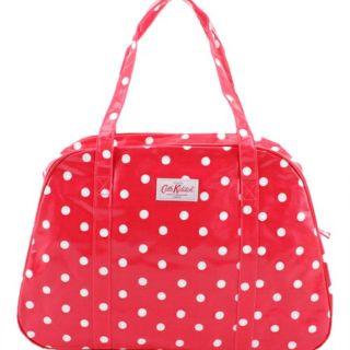 キャスキッドソン(Cath Kidston)のCath Kidstonウイークエンドバッグオイルクロス レッド(トートバッグ)