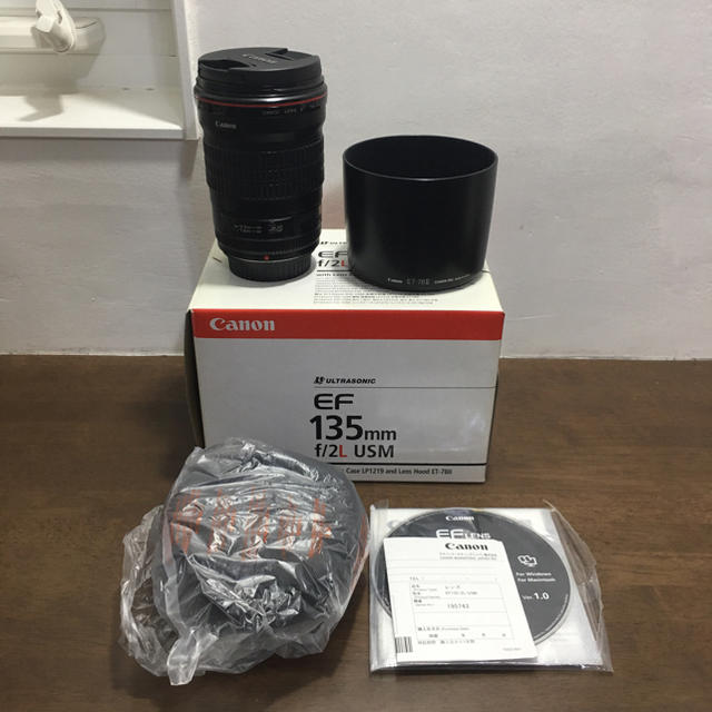 てなグッズや Canon - canon EF 135mm f/2L USM レンズ(単焦点
