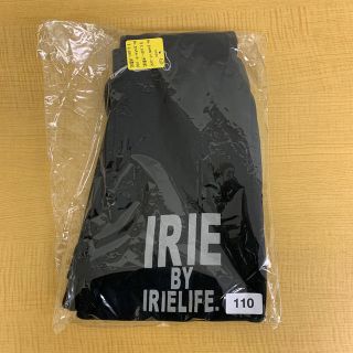 アイリーライフ(IRIE LIFE)の◆新品未使用◆irie life子供用スウェットパンツ　110 黒　「irie」(パンツ/スパッツ)