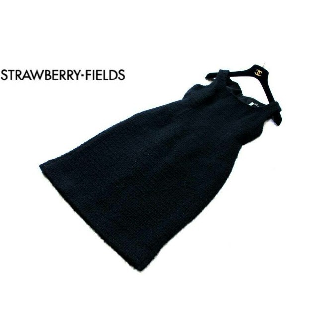 STRAWBERRY-FIELDS(ストロベリーフィールズ)の美品 ストロベリーフィールズ 大人可愛い ワンピース♪ レディースのワンピース(ひざ丈ワンピース)の商品写真