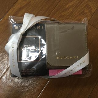 ブルガリ(BVLGARI)のブルガリ　ミニ香水と小物入れセット(サンプル/トライアルキット)