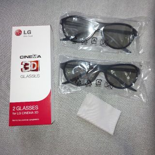 エルジーエレクトロニクス(LG Electronics)のCINEMA 3D GLASSES♡3Dメガネ(その他)