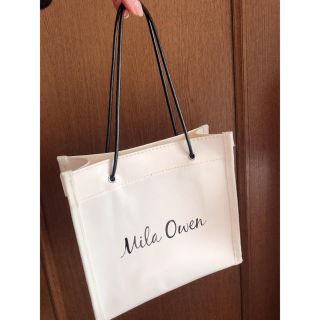 ミラオーウェン(Mila Owen)のMila Owen ショッパートートバッグ　限定お値下げ☆(ハンドバッグ)