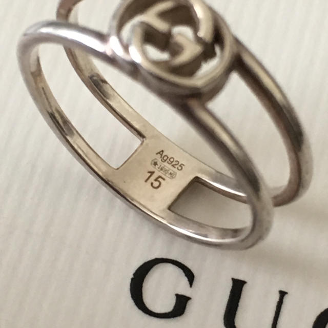 Gucci(グッチ)のグッチ リング Ag925 メンズのアクセサリー(リング(指輪))の商品写真