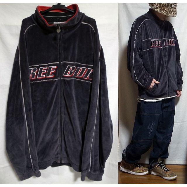 送料込Reebok 90's ~ 00's 位 ベロア ジャケット ジャージ L | フリマアプリ ラクマ