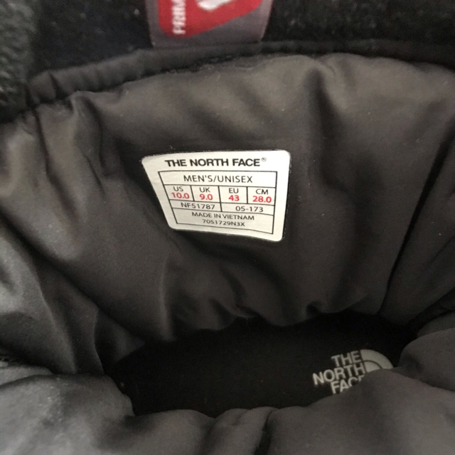 ☆THE NORTH FACE ヌプシブーティーウール　ショート28センチ