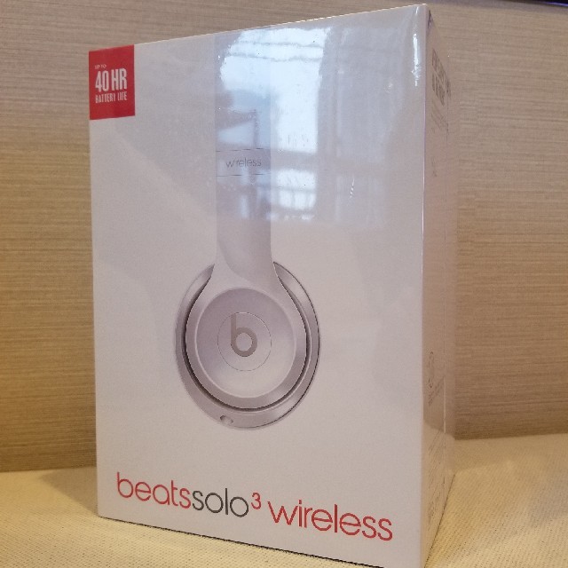 Beats by Dr Dre(ビーツバイドクタードレ)のまやんご様専用★beats solo3 wireless ヘッドホン新品未開封 スマホ/家電/カメラのオーディオ機器(ヘッドフォン/イヤフォン)の商品写真