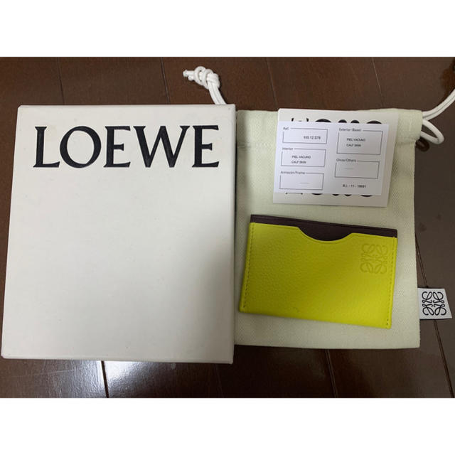 LOEWE(ロエベ)の新品未使用！　ロエベカードケース レディースのファッション小物(パスケース/IDカードホルダー)の商品写真