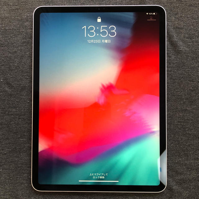 iPad - iPad Pro 11インチ 64GB Wifi ほぼ新品 + 背面フィルム