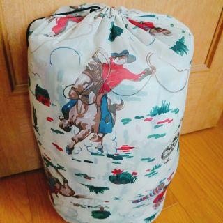 キャスキッドソン(Cath Kidston)のCath Kidston　カウボーイ柄　シュラフ　寝袋　アウトドア(寝袋/寝具)