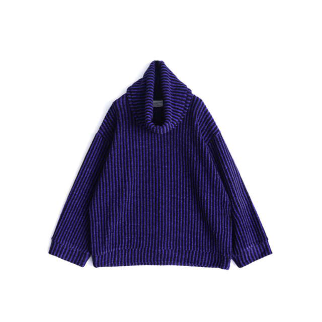 SHAREEF(シャリーフ)の19AW SHAREEF MOLE STRIPE PULL OVER 3 メンズのトップス(ニット/セーター)の商品写真