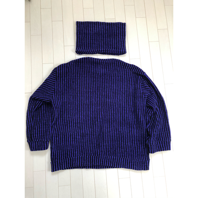 SHAREEF(シャリーフ)の19AW SHAREEF MOLE STRIPE PULL OVER 3 メンズのトップス(ニット/セーター)の商品写真