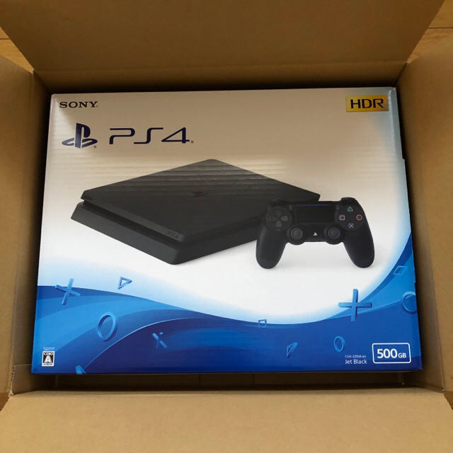 SONY PlayStation4 500GB ジェットブラック 新品未使用