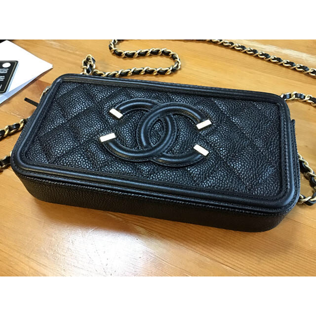 CHANEL - シャネル チェーンウォレット フィリグリーCC 2019年3月購入 新品未使用の通販 by ゆっくりどるたいぬかってないよ