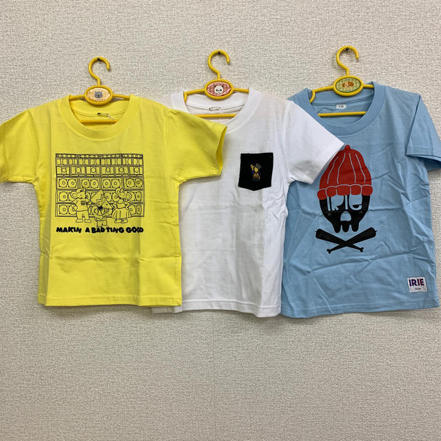 IRIE LIFE(アイリーライフ)の◆新品未使用◆irie life子供用Tシャツ　110サイズ　3枚セット キッズ/ベビー/マタニティのキッズ服男の子用(90cm~)(Tシャツ/カットソー)の商品写真