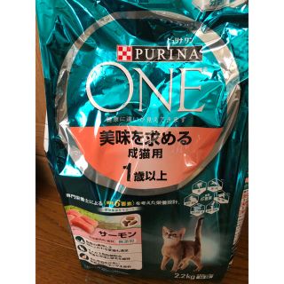 ネスレ(Nestle)のピュリナワン キャットフード10袋。(猫)