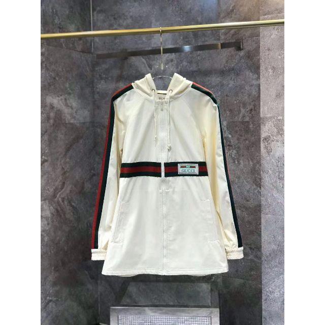 Gucci - GUCCI stripe logo patch hoodieの通販 by わかつきとしみ's shop