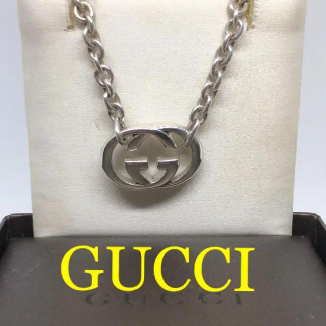 Gucci - 【美品】Gucci インターロッキングネックレスの通販 by たっくん's shop