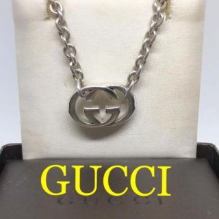 グッチ(Gucci)の【美品】Gucci インターロッキングネックレス(ネックレス)