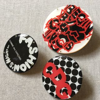 コムデギャルソン(COMME des GARCONS)のコムデギャルソンのピンバッジ3点セットcommedesgarcons (その他)