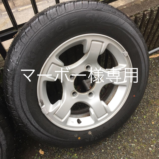 ジムニー4型純正ホイールKENDA KR32 175/80R16