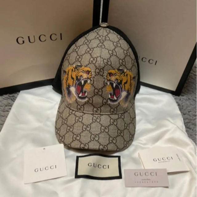 Gucci - GUCCI GG キャップ　虎の通販 by (´･･`)ddd's shop